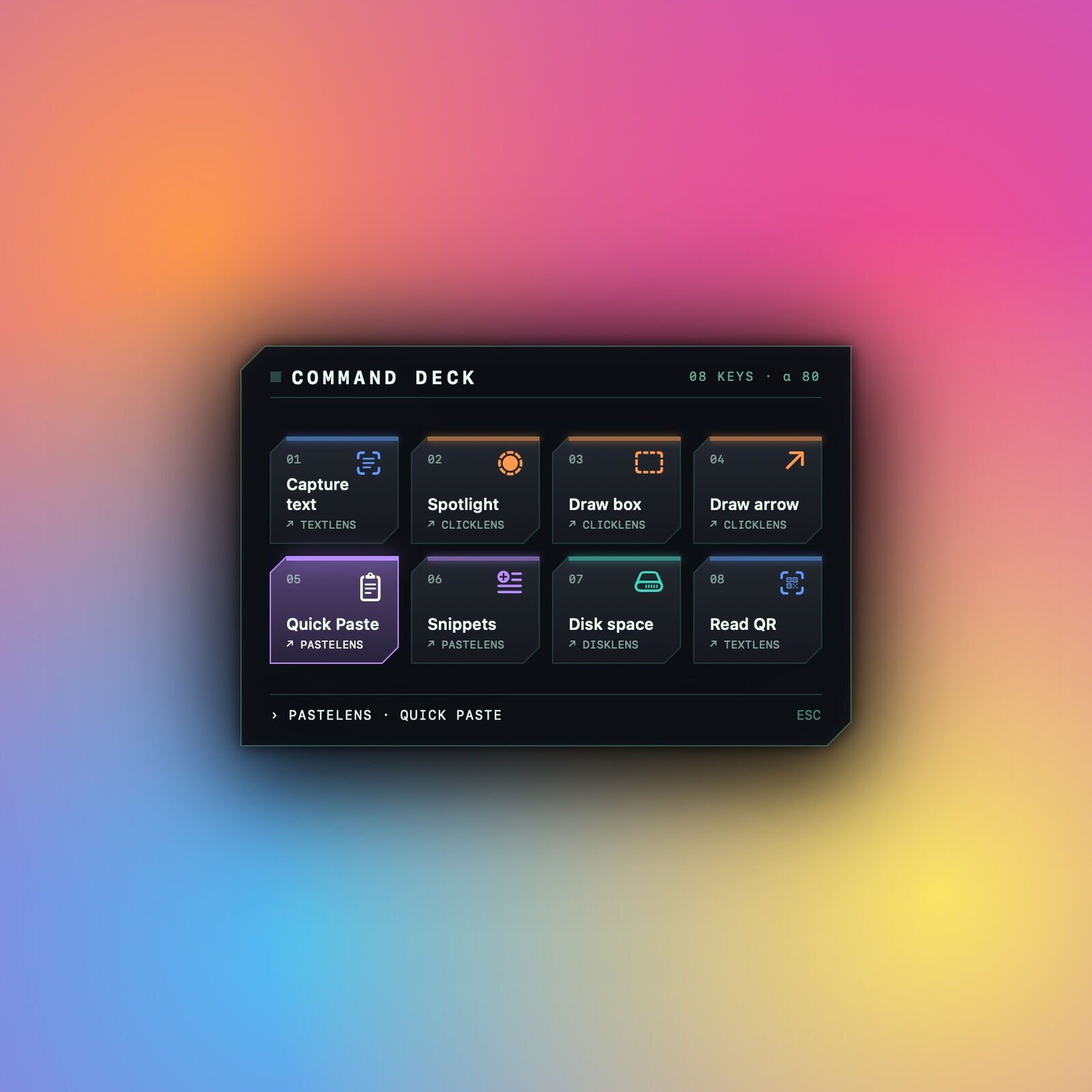 ToolHUD Command Deck look